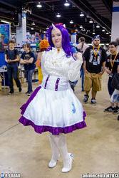 Size: 1365x2048 | Tagged: artist needed, safe, rarity, human, g4, anime central, anime central 2013, convention, cosplay, irl, irl human, photo