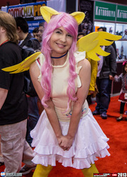 Size: 3383x4736 | Tagged: safe, artist:neoangelwink, fluttershy, human, g4, c2e2, c2e2 2013, convention, cosplay, irl, irl human, photo, solo