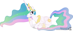 Size: 1280x545 | Tagged: dead source, safe, artist:90sigma, princess celestia, alicorn, pony, g4, female, mare, simple background, solo, transparent background, vector