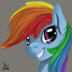 Size: 1000x1000 | Tagged: safe, artist:xenstroke, rainbow dash, g4, female, solo