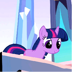 Size: 540x540 | Tagged: safe, screencap, twilight sparkle, pony, unicorn, g4, the crystal empire, adorkable, animated, bipedal, clapping, cropped, cute, dork, female, floppy ears, gendo pose, gif, grin, happy, hooves together, mare, smiling, solo, twiabetes, unicorn twilight
