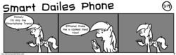 Size: 1280x404 | Tagged: safe, artist:tetrapony, derpy hooves, pegasus, pony, comic:the daily derp, g4, comic, female, mare, smart dailes phone