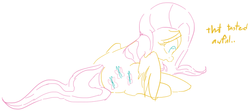 Size: 694x309 | Tagged: safe, artist:dotkwa, fluttershy, g4, female, mouth soaping, punishment, soap, solo