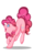 Size: 2000x3200 | Tagged: safe, artist:pastelflakes, pinkie pie, g4, female, solo