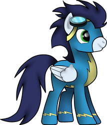 Size: 826x967 | Tagged: safe, artist:narawolves, soarin', g4, male, solo