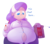 Size: 1280x1138 | Tagged: safe, artist:secretgoombaman12345, diamond tiara, human, ask chubby diamond, g4, bbw, belly, belly button, big belly, button popping, chubby, chubby diamond, fat, female, humanized, mcdonald's, need to lose weight, popped button, product placement, simple background, solo, tight clothing, transparent background, wardrobe malfunction