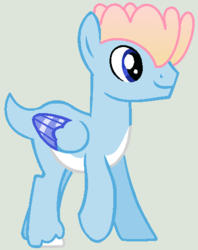 Size: 416x526 | Tagged: dead source, safe, artist:x-artsy-kenzie-x, edit, amaura, dinosaur, pegasus, pony, g4, base used, male, pokémon, pokémon x and y, ponified, solo, stallion