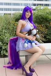 Size: 960x1440 | Tagged: safe, artist:sarahn29, smarty pants, twilight sparkle, human, g4, cosplay, irl, irl human, photo, solo