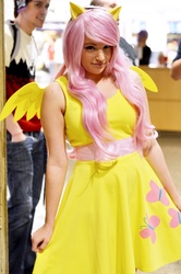 Size: 1272x1920 | Tagged: safe, fluttershy, human, g4, cosplay, irl, irl human, photo