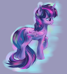 Size: 1005x1122 | Tagged: safe, artist:amphoera, twilight sparkle, alicorn, pony, g4, female, mare, solo, twilight sparkle (alicorn)