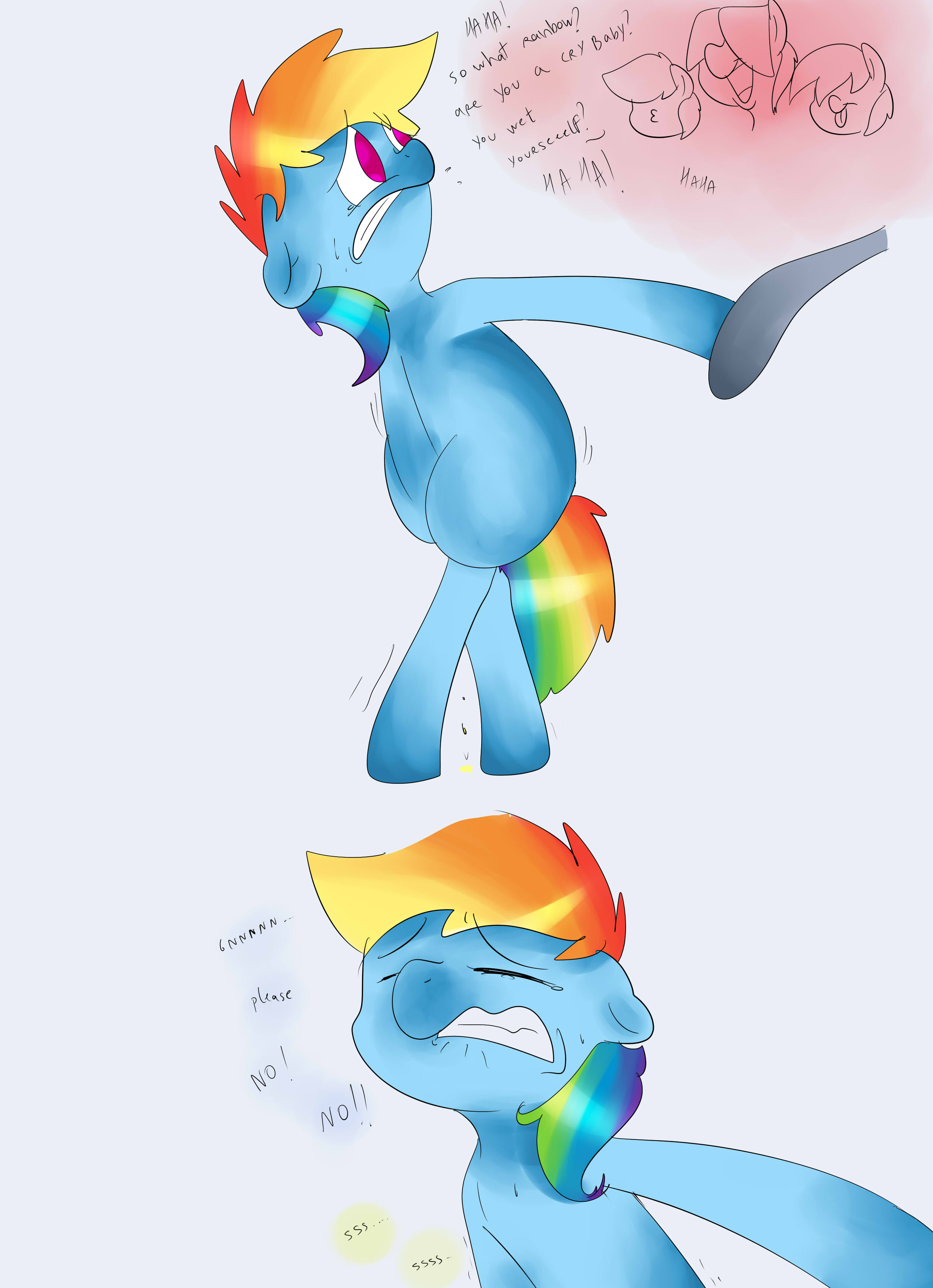 Rainbow Dash Needs To Pee Pixshark Images Galleries With A Bite 46935 | Hot  Sex Picture