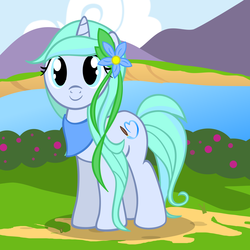 Size: 2048x2048 | Tagged: safe, artist:thecoltalition, oc, oc only, oc:ocean blossom, pony, unicorn, solo