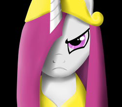 Size: 1600x1400 | Tagged: safe, artist:waveywaves, pinkie pie, princess celestia, g4, alternate hairstyle, female, mane swap, pinkamena diane pie, solo