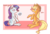 Size: 3634x2500 | Tagged: safe, artist:psychobanana-arts, applejack, rarity, pony, g4, balancing, cup, cute, dialogue, magic, open mouth, ponies balancing stuff on their nose, silly, silly pony, sitting, smiling, tea, teacup, telekinesis