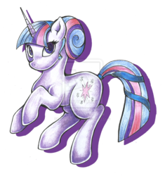 Size: 800x852 | Tagged: safe, artist:pingwinowa, twilight sparkle, g4, crystallized, female, solo