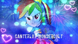 Size: 1024x576 | Tagged: safe, artist:mumble76, rainbow dash, equestria girls, g4, female, solo, wallpaper