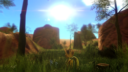 Size: 1920x1080 | Tagged: safe, artist:stormtrooper1701, applejack, g4, 3d, female, gmod, grass, scenery, solo