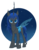 Size: 1314x1686 | Tagged: safe, artist:pixel-prism, oc, oc only, oc:flickering oracle, changeling, blue changeling, changeling oc, simple background, solo, transparent background, vector