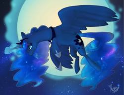 Size: 960x733 | Tagged: safe, artist:inappropriatecontent, princess luna, g4, female, solo