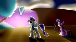 Size: 1980x1100 | Tagged: safe, artist:br-david, rarity, twilight sparkle, g4