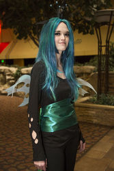 Size: 565x847 | Tagged: safe, queen chrysalis, human, g4, cosplay, irl, irl human, photo, solo