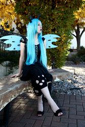 Size: 853x1280 | Tagged: safe, artist:phrose, queen chrysalis, human, g4, cosplay, irl, irl human, photo, solo