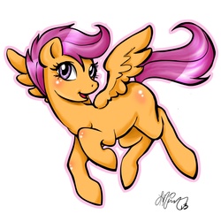 Size: 2178x2104 | Tagged: safe, artist:tsunopikash, scootaloo, g4, female, solo