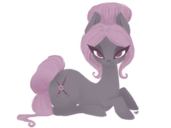Size: 1600x1200 | Tagged: safe, artist:grandifloru, oc, oc only, oc:violet, pony, simple background, solo, white background