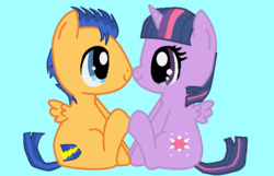 Size: 739x475 | Tagged: safe, artist:roguearcher18, flash sentry, twilight sparkle, alicorn, pony, g4, female, male, mare, ship:flashlight, shipping, straight, twilight sparkle (alicorn)