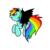 Size: 1024x1024 | Tagged: safe, artist:sugaropolis, rainbow dash, g4, female, solo