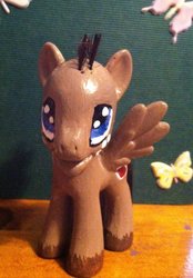 Size: 891x1280 | Tagged: safe, artist:moonstonewind, oc, oc only, pegasus, pony, customized toy