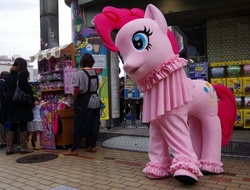 Size: 960x729 | Tagged: safe, pinkie pie, g4, clothes, costume, irl, japan, japanese pinkie pie costume, photo