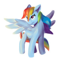 Size: 1278x1023 | Tagged: safe, artist:nuttychooky, rainbow dash, g4, female, solo