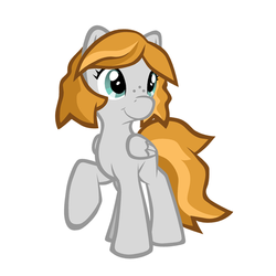 Size: 600x600 | Tagged: safe, artist:reina-kitsune, oc, oc only, oc:greywing feather, pegasus, pony, female, freckles, mare, solo