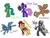 Size: 1024x768 | Tagged: safe, artist:familywing, aunt orange, daring do, octavia melody, trixie, twilight sparkle, oc, oc:bedlam soloarch, oc:greener pastures, oc:ironheart, oc:kid klepto, oc:solfeggia resonance, oc:starlight shadow, crisis equestria, g4, alternate universe, antiponies, bizarro, corrupted, life in manehatten, manehattan, manehattan verse