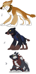 Size: 562x1136 | Tagged: safe, artist:spideride, oc, oc only, diamond dog, collar