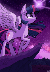 Size: 1154x1640 | Tagged: safe, artist:cakewasgood, twilight sparkle, alicorn, pony, g4, female, mare, solo, twilight sparkle (alicorn)