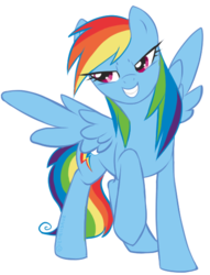 Size: 420x550 | Tagged: safe, artist:iemeiisaur, rainbow dash, g4, female, solo