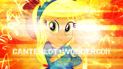 Size: 1024x576 | Tagged: safe, artist:mumble76, applejack, equestria girls, g4, female, solo, wallpaper