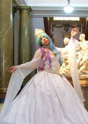 Size: 678x960 | Tagged: safe, artist:yuna cynthia, princess celestia, human, g4, cosplay, irl, irl human, photo