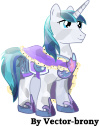 Size: 3391x4344 | Tagged: safe, artist:vector-brony, shining armor, g4, armor, crystal guard armor, crystallized, male, simple background, solo, transparent background, vector