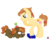 Size: 3000x2400 | Tagged: dead source, safe, artist:animax-cartoon, button mash, oc, oc:cream heart, oc:joystick's father, pony, g4, duo, joystick (r63), rule 63, simple background, transparent background, vector