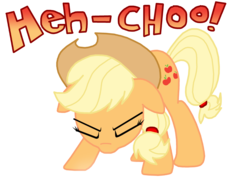 Size: 3090x2314 | Tagged: safe, artist:masterxtreme, applejack, g4, female, fetish, simple background, sneezing, sneezing fetish, solo, spray