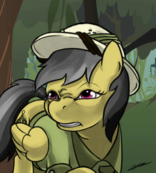 Size: 800x889 | Tagged: safe, artist:gasmaskfox, daring do, pegasus, pony, daring don't, g4, bear grylls, better drink my own piss, dare grylls, female, image macro, solo