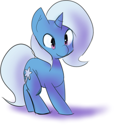 Size: 1280x1402 | Tagged: safe, artist:fauxsquared, trixie, pony, unicorn, g4, female, mare, simple background, solo