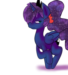 Size: 1280x1402 | Tagged: safe, artist:fauxsquared, princess luna, luna-afterdark, g4, female, simple background, solo