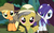 Size: 4800x3000 | Tagged: safe, artist:beavernator, applejack, daring do, rarity, g4, cute, female, filly, indiana jones, lara croft, tomb raider, trio