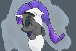 Size: 2952x2007 | Tagged: safe, artist:theandymac, rarity, g4, female, mourning, solo, veil