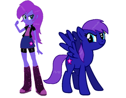 Size: 735x569 | Tagged: safe, artist:gothnebula, oc, oc only, human, pony, equestria girls, g4, customized toy, equestria girls-ified, human ponidox