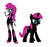 Size: 676x636 | Tagged: safe, artist:gothnebula, oc, oc only, oc:selene, human, pony, equestria girls, g4, boots, clothes, customized toy, equestria girls-ified, high heel boots, human ponidox, jacket, recolor, shirt, shoes, skirt, socks, vest